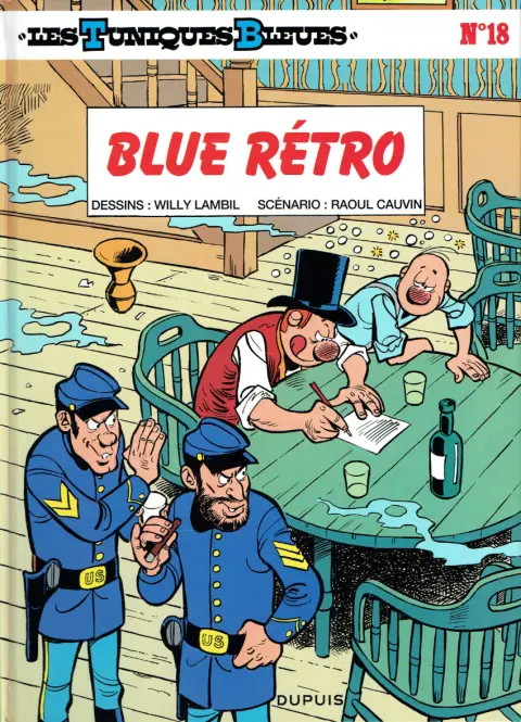 Les Tuniques Bleues Tome 18 Blue rétro