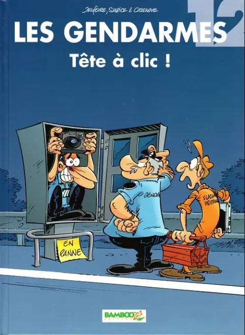 Couverture de l'album Les Gendarmes Tome 12 Tête à clic !