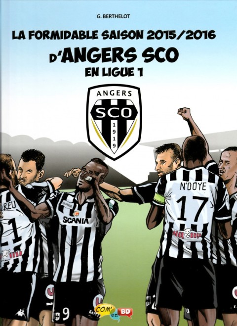 Couverture de l'album La formidable saison 2015/2016 d'Angers SCO en Ligue 1