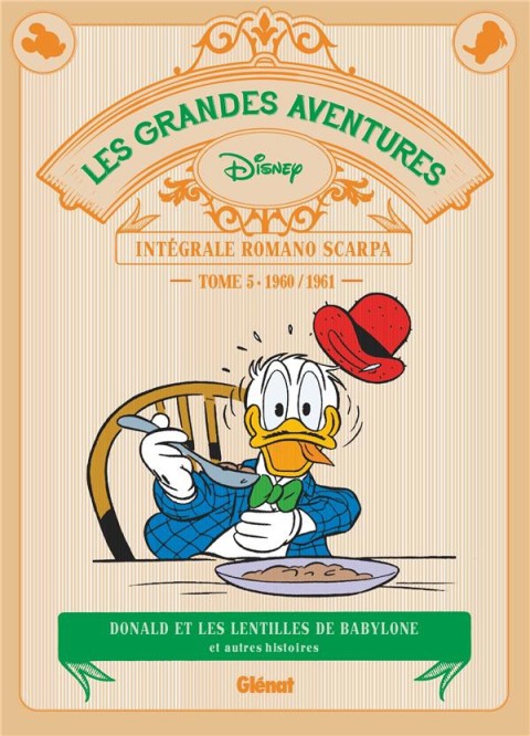 Couverture de l'album Les Grandes aventures Disney Tome 5 1960/1961 : Les lentilles de Babylone et autres histoires
