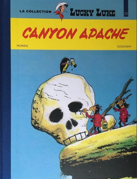 Couverture de l'album Lucky Luke La collection Tome 25 Canyon apache