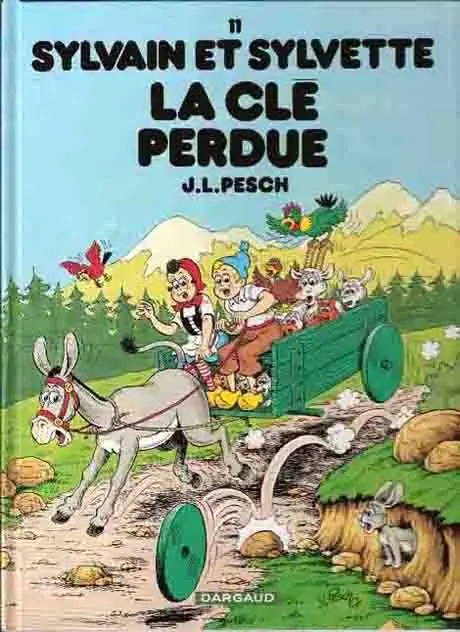 Couverture de l'album Sylvain et Sylvette Tome 11 La clé perdue