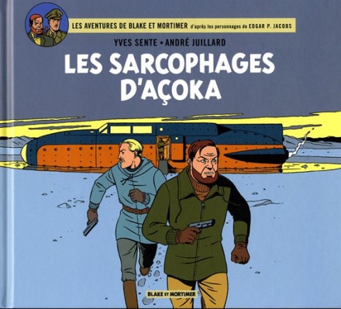 Couverture de l'album Blake et Mortimer Les sarcophages d'Açoka