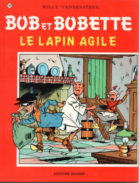 Couverture de l'album Bob et Bobette Tome 149 Le lapin agile