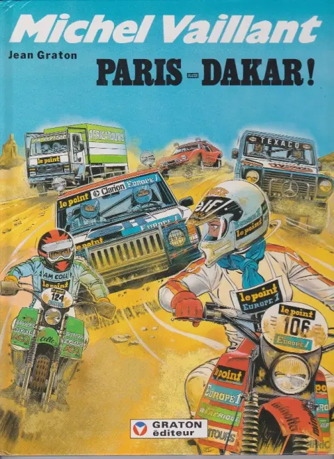 Couverture de l'album Michel Vaillant Tome 41 Paris-Dakar !