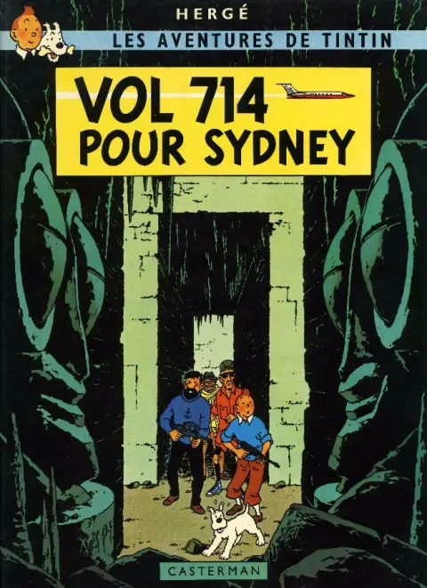 Couverture de l'album Tintin Tome 22 Vol 714 pour Sydney