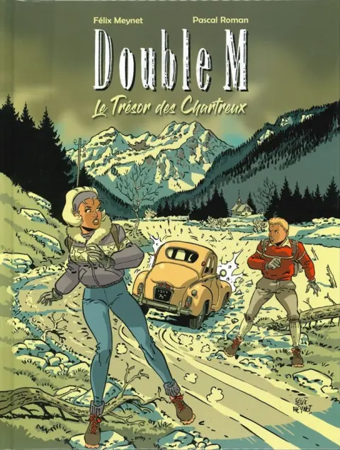 Couverture de l'album Double M Tome 1 Le trésor des chartreux