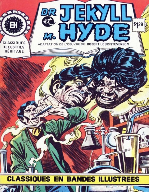 Couverture de l'album Classiques illustrés Tome 4 Dr Jekyll et Mr. Hyde