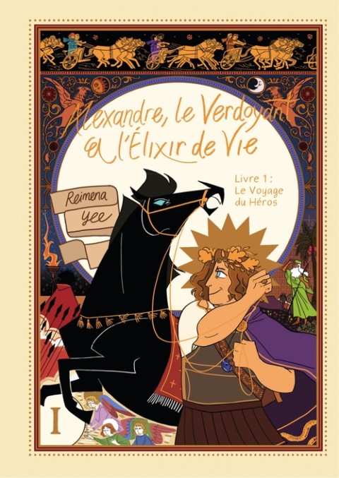Couverture de l'album Alexandre, le Verdoyant et l'Élixir de Vie Livre 1 Le voyage du héros
