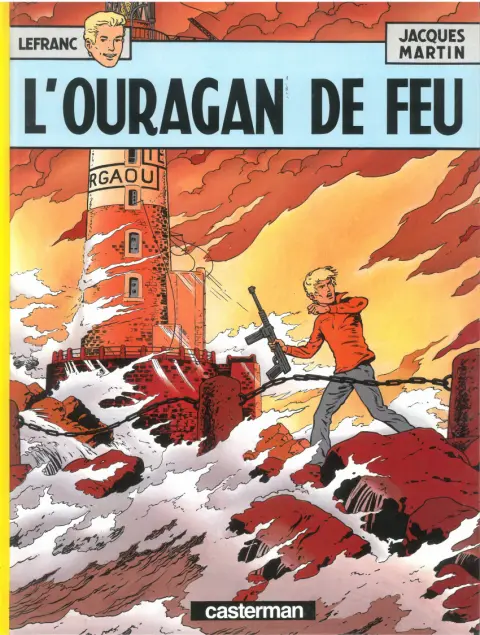 Couverture de l'album Lefranc Tome 2 L'ouragan de feu