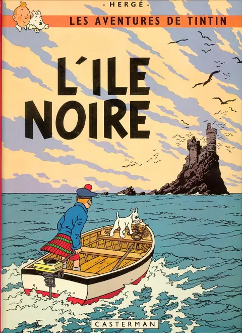 Couverture de l'album Tintin Tome 7 L'Île noire