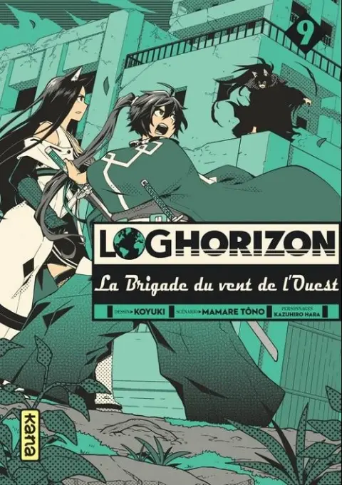 Log Horizon - La brigade du vent de l'ouest Tome 9