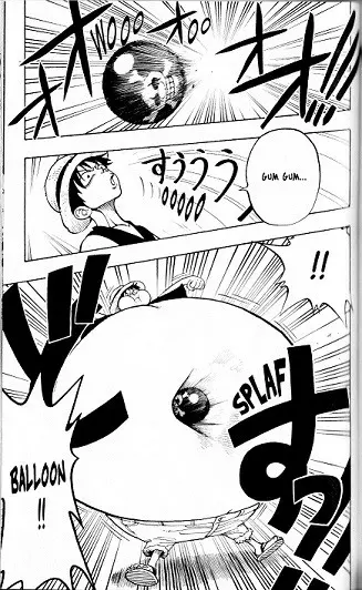 Planche de l'album One Piece Tome 2 Luffy versus la bande à Baggy !!