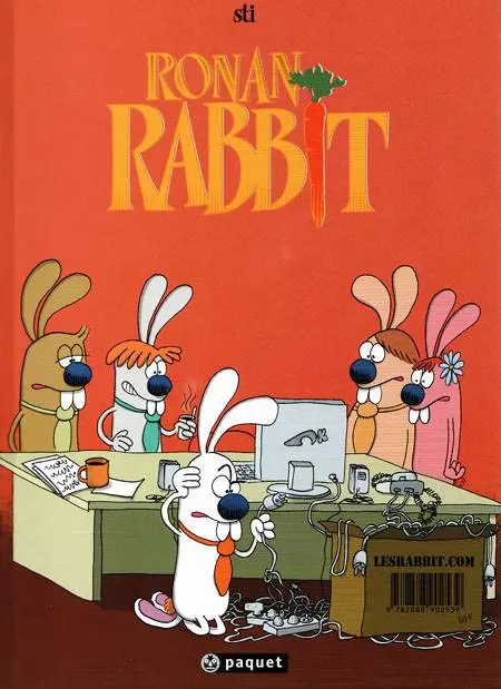 Verso de l'album Les Rabbit Tome 1 Carotte Power
