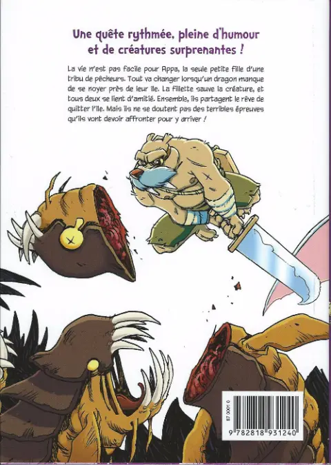 Verso de l'album Appa Tome 1 Boule de poils