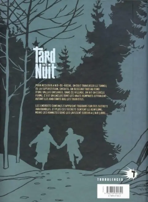 Verso de l'album Tard dans la nuit Tome 1 Révolte