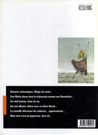 Verso de l'album Terres d'ailleurs