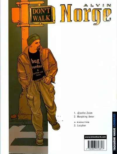 Verso de l'album Alvin Norge Tome 1 @enfer.Zcom