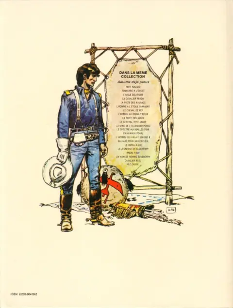 Verso de l'album Blueberry Tome 6 L'homme à l'étoile d'argent