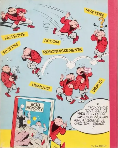 Verso de l'album Bob Fish