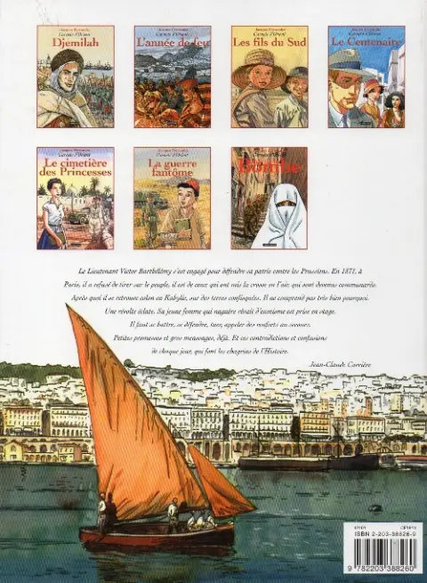 Verso de l'album Carnets d'Orient Tome 2 L'année de feu