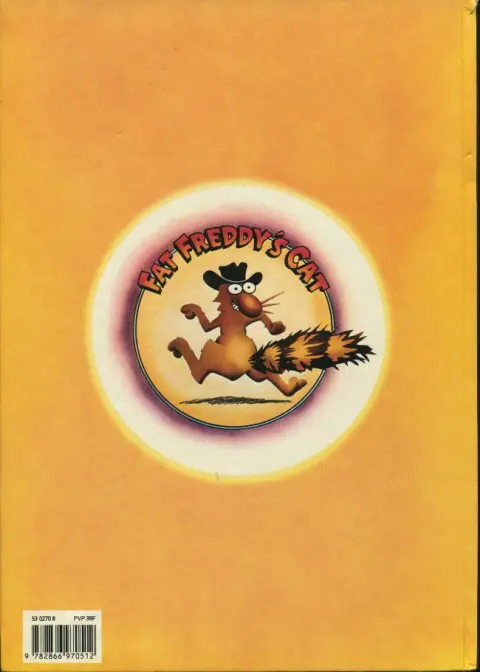 Verso de l'album Les aventures du Chat de Fat Freddy Tome 3