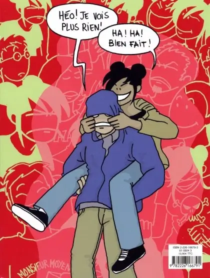 Verso de l'album Les aventures de Lovely Goretta Au secours je vois plus rien !!