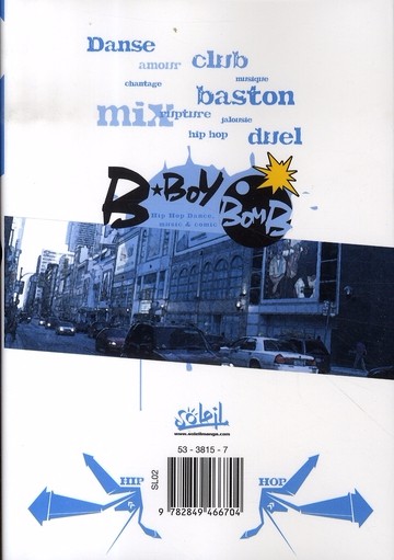Verso de l'album B-BoY BomB 2