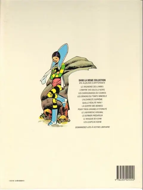 Verso de l'album Le Vagabond des Limbes Tome 10 Le dernier prédateur
