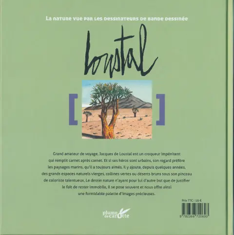 Verso de l'album Loustal