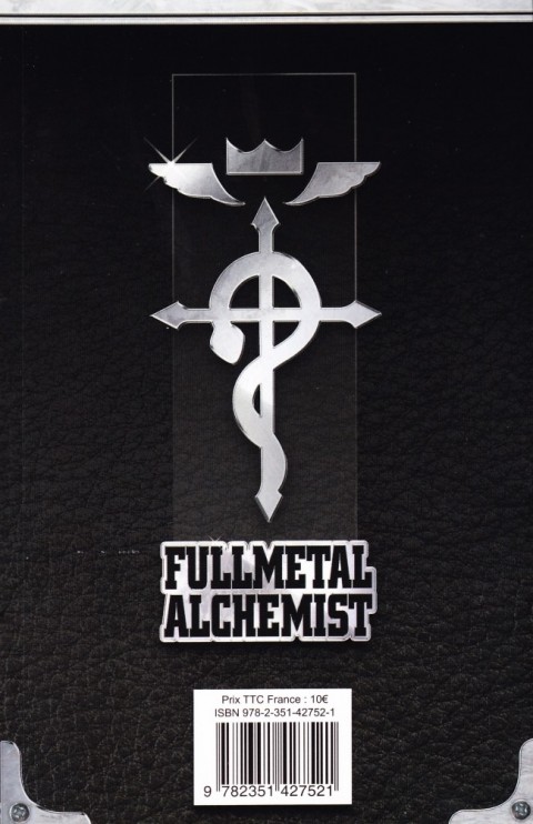 Verso de l'album FullMetal Alchemist II Tomes 4-5