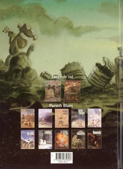 Verso de l'album Pacush Blues Tome 11 Emergence onzième : Quelques vérités sur le mensonge