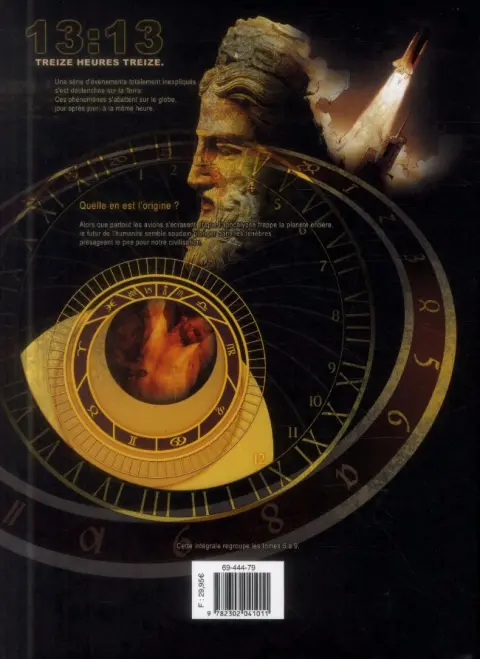 Verso de l'album Prométhée Intégrale 2