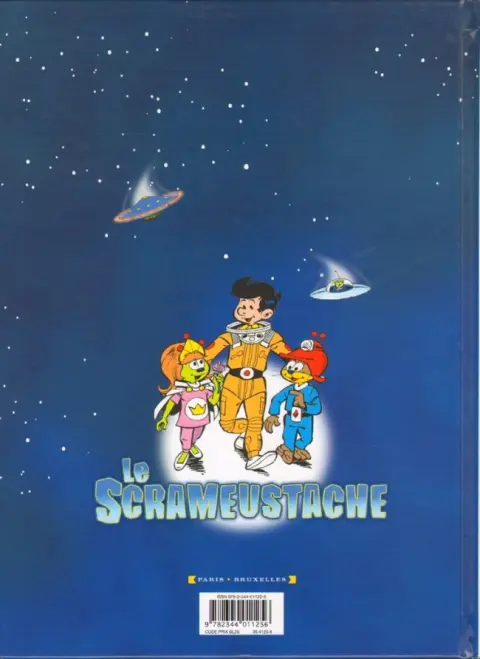 Verso de l'album Le Scrameustache Tome 43 Les caprices de Cupidon