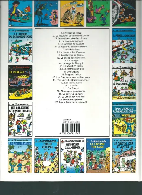 Verso de l'album Le Scrameustache Tome 14 Les Kromoks en folie