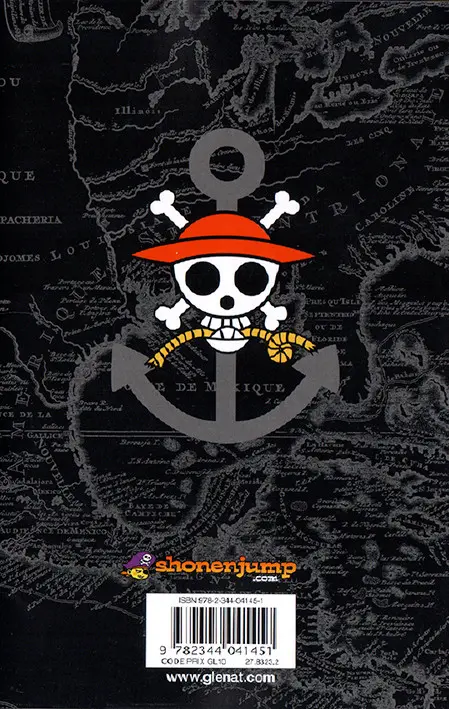 Verso de l'album One Piece Tome 93 La coqueluche du village d'Ebisu