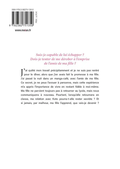 Verso de l'album L'amie de ma fille 2