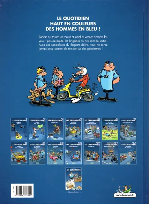 Verso de l'album Les Gendarmes Tome 12 Tête à clic !