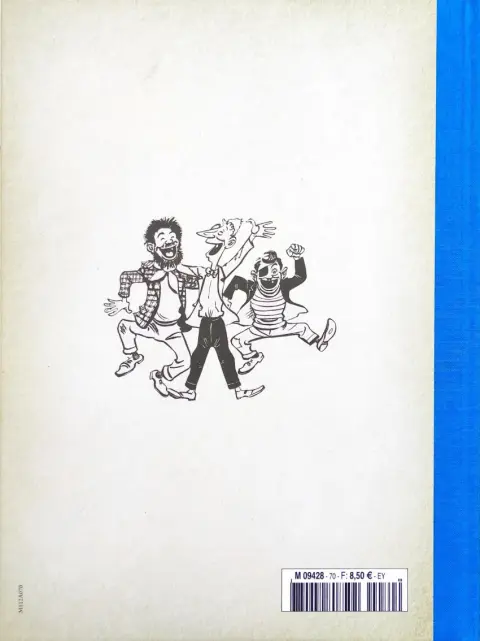 Verso de l'album Les Pieds Nickelés - La collection Tome 70 Les Pieds Nickelés et le chanvre berrichon