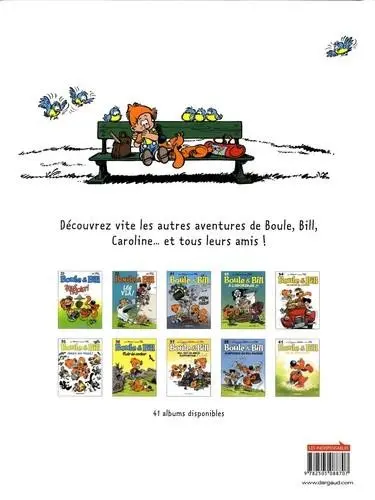 Verso de l'album Boule & Bill Tome 29 Quel cirque !