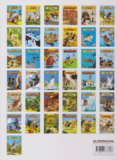 Verso de l'album Yakari Tome 12 Yakari et le coyote
