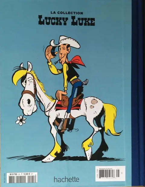 Verso de l'album Lucky Luke La collection Tome 25 Canyon apache