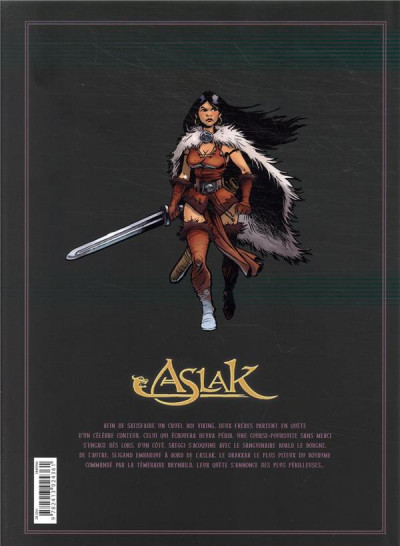 Verso de l'album Aslak L'intégrale - Tomes 4 à 6