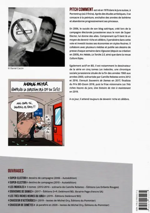 Verso de l'album On va vers le beau