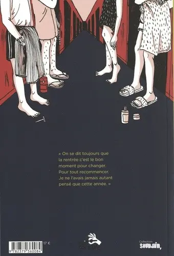 Verso de l'album Bruits de couloir