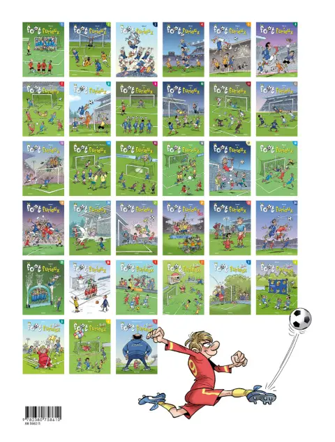 Verso de l'album Les Foot furieux Tome 26