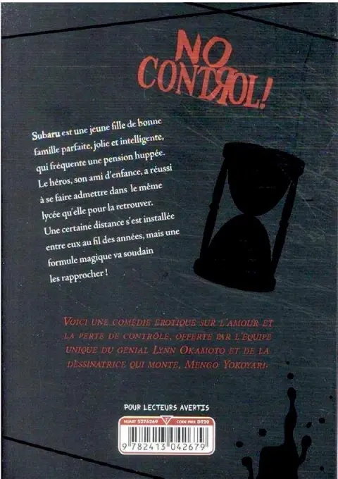 Verso de l'album No control !
