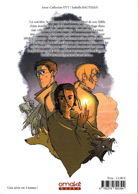 Verso de l'album Horizons Livre Deux Le pistolero