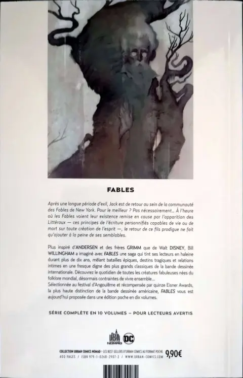 Verso de l'album Fables Volume 6