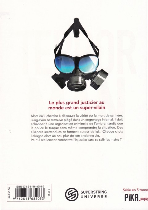 Verso de l'album Terror Man 2